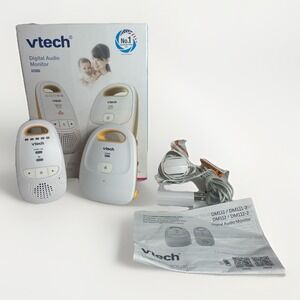 VTech DM111 Digital‎ Audio Baby Monitor  Rechargeable Complete Tested Works